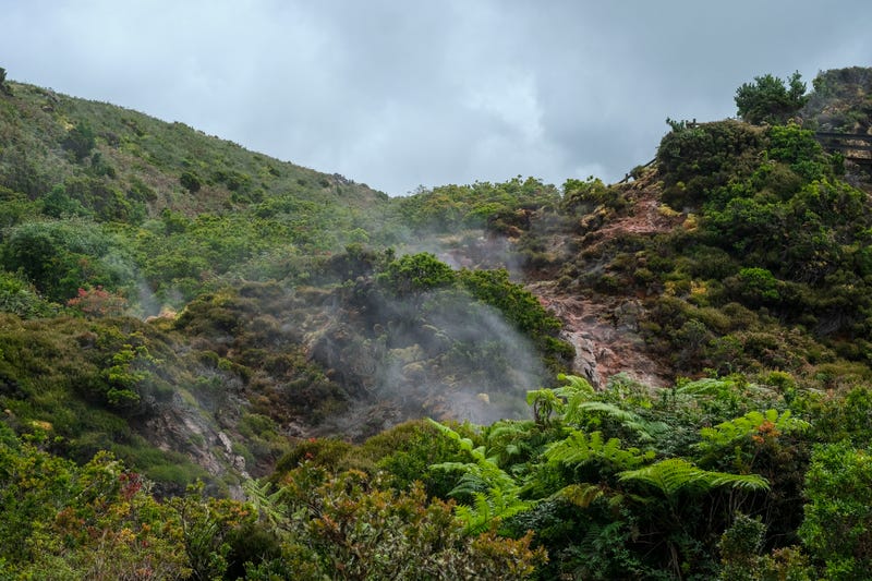 The plane landed on the remote island of Terceira in the Azores archipelago