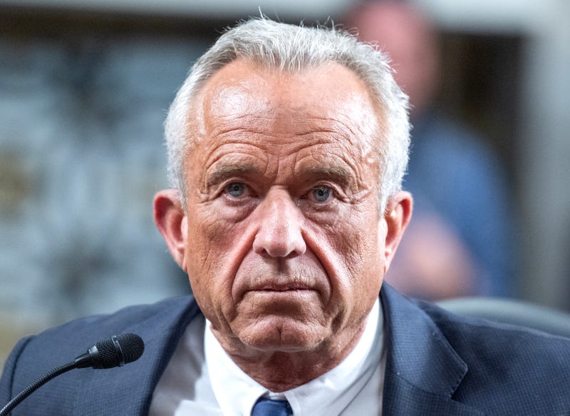 Robert F Kennedy, Jr testifies before the United States Senate Committee on Finance concerning his nomination to be US Secretary of Health and Human Services in the Dirksen Senate Office Building on Capitol Hill in Washington, DC on Wednesday, January 29, 2025.  