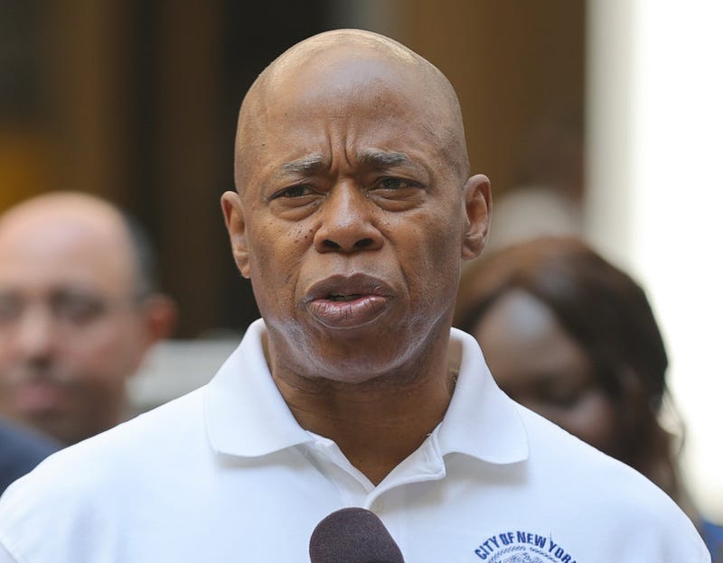 Eric Adams made the announcement at Gracie Mansion Friday