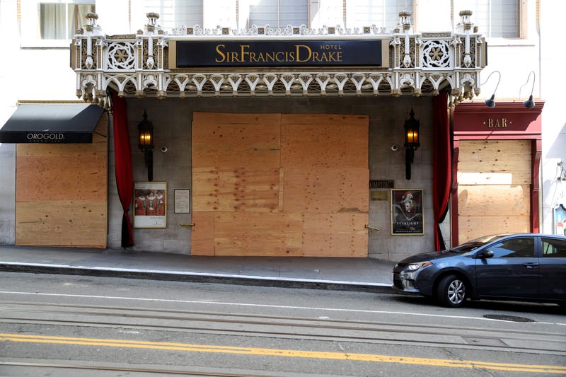 The famous Sir Francis Drake hotel in San Francisco could get a name change