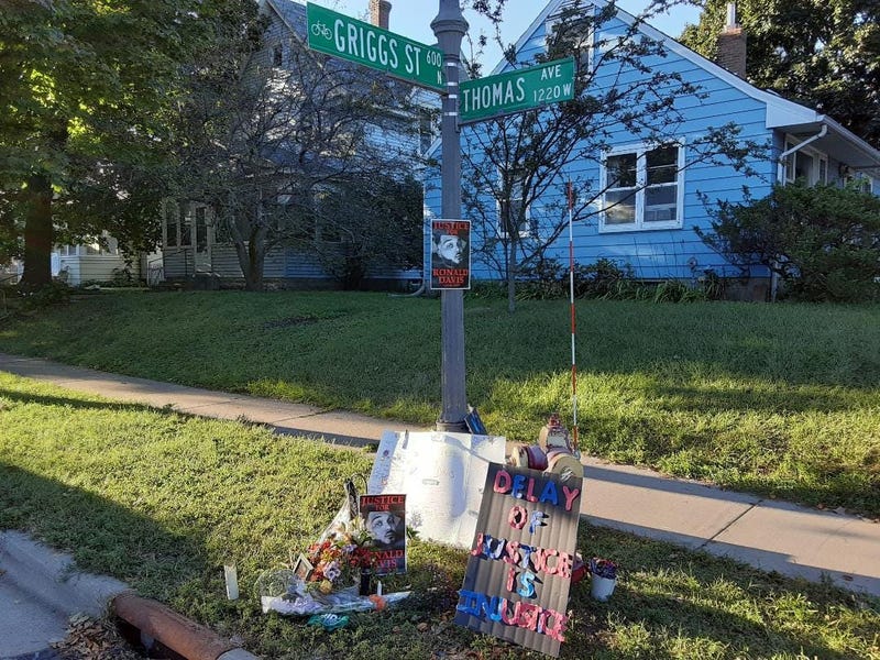 Site of officer involved shooting of Ronald Davis