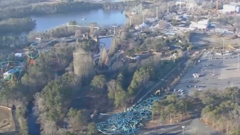 Six Flags Great Adventure implodes Kingda Ka roller coaster
