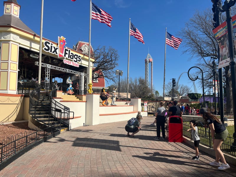 Six Flags Over Texas in Arlington, Texas on Thursday, March 13, 2025.