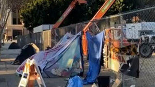 Homeless encampment near L.A. City Hall cleared ahead of Bass inauguration