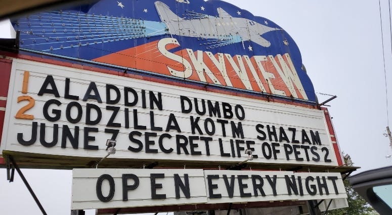 Skyview Drive-In in Belleville, Illinois