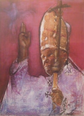 Official Papal Portrait of Pope John Paul II