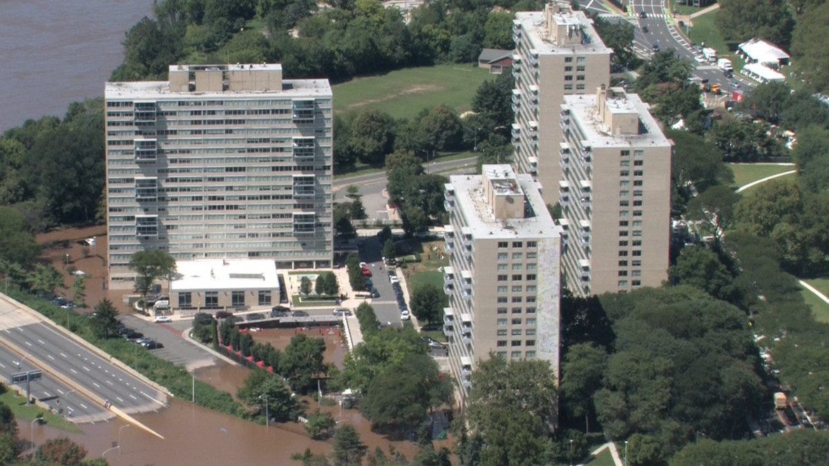 Center City apartment complex evacuated due to flooding