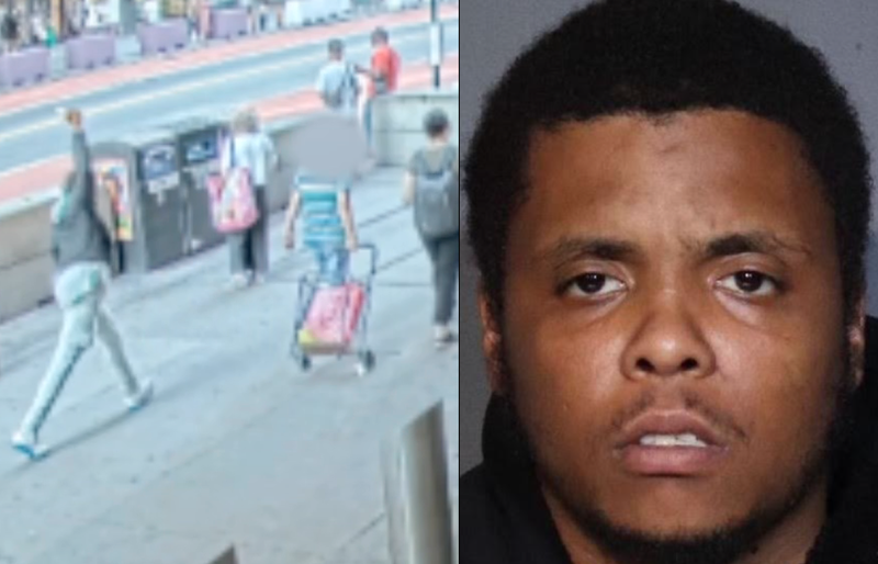 Police arrested Anthony Evans, 30, Tuesday in connection with the slashing in Times Square