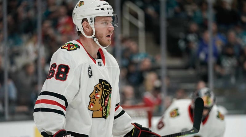 Blackhawks defenseman Slater Koekkoek