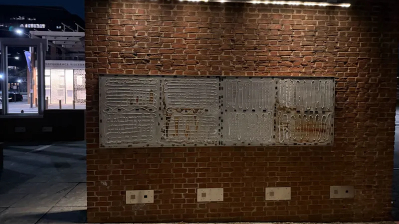 Slavery exhibits displayed at the President's House on Independence Mall were removed by Trump administration officials on Jan. 22, 2026. 