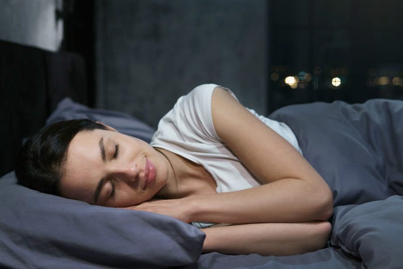 Sleeping woman