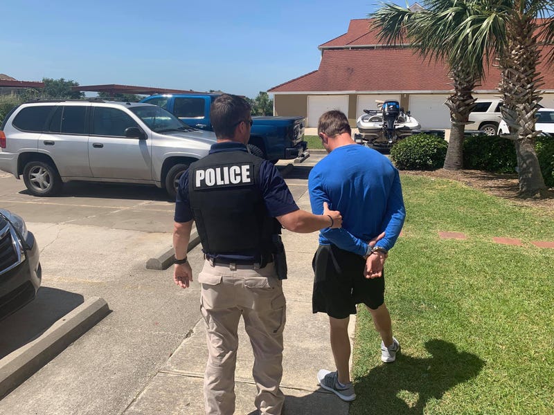 Slidell police arrest the suspect allegedly shown in viral video abusing a dog.