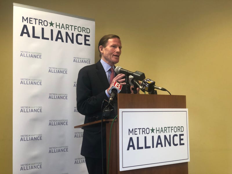 Senator Richard Blumenthal at MetroHartford Alliance