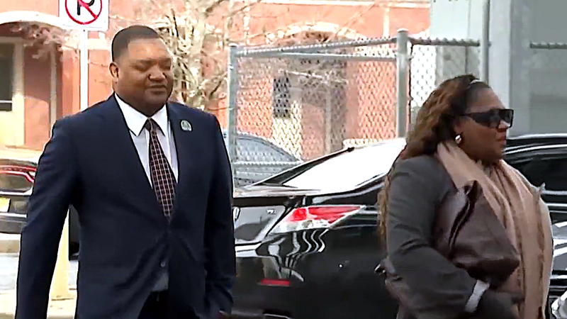 Atlantic City Mayor Marty Small and wife La'Quetta Small