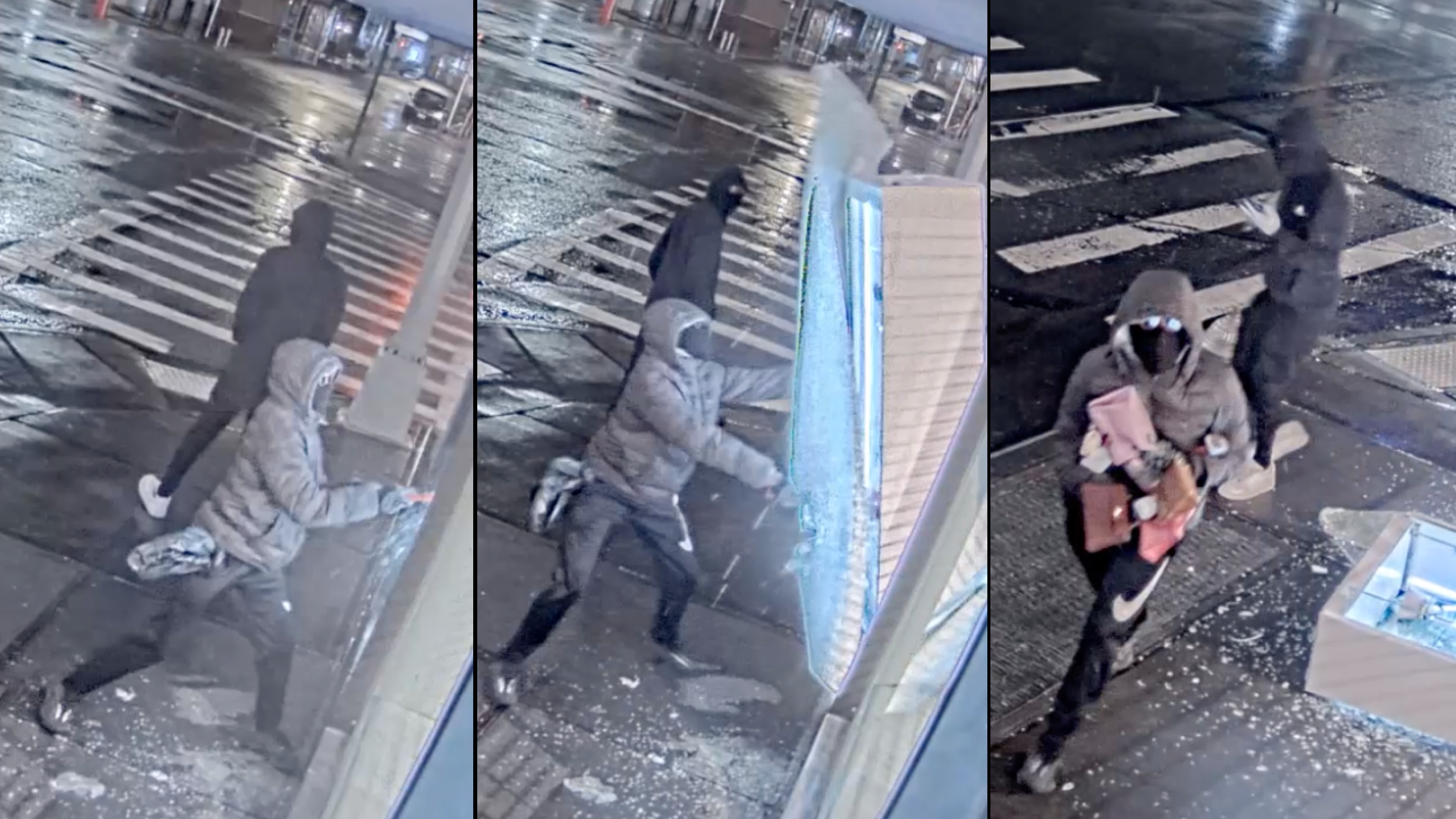 VIDEO: Thieves smash Park Avenue storefront to steal nearly $250K in Hermes handbags