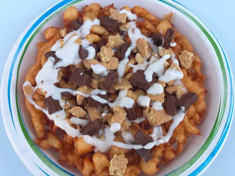 S'Mores Funnel Cake