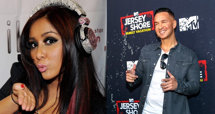 Nicole 'Snooki' Polizzi and Mike 'The Situation' Sorrentino