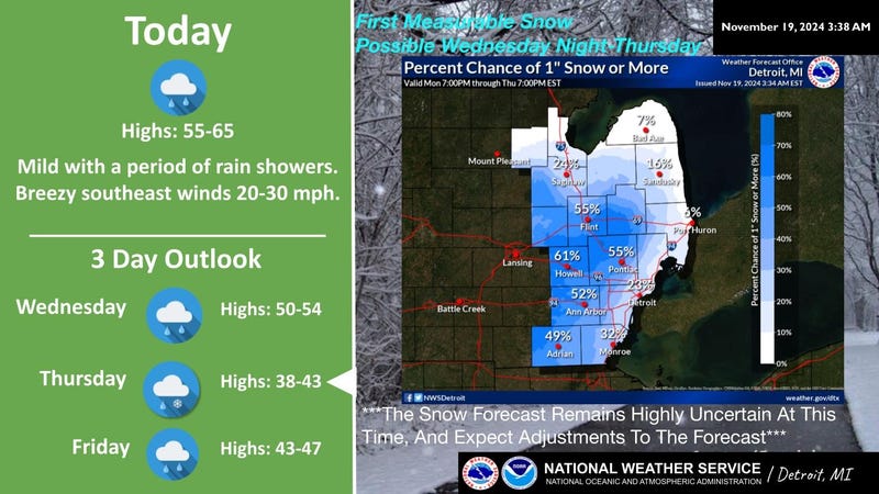 snow map