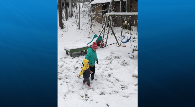 Kids in the Snow