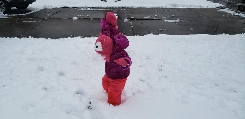 Kids in the snow