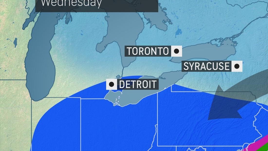 State Police report 13 freeway crashes, 2 overturned semis as light snow falls in metro Detroit