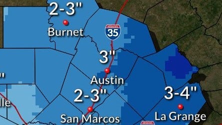 Snowfall forecast