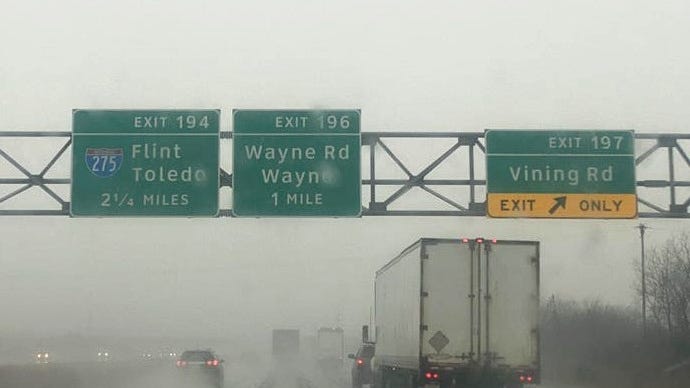 Hazardous road conditions, numerous crashes as heavy snow falls on Metro Detroit
