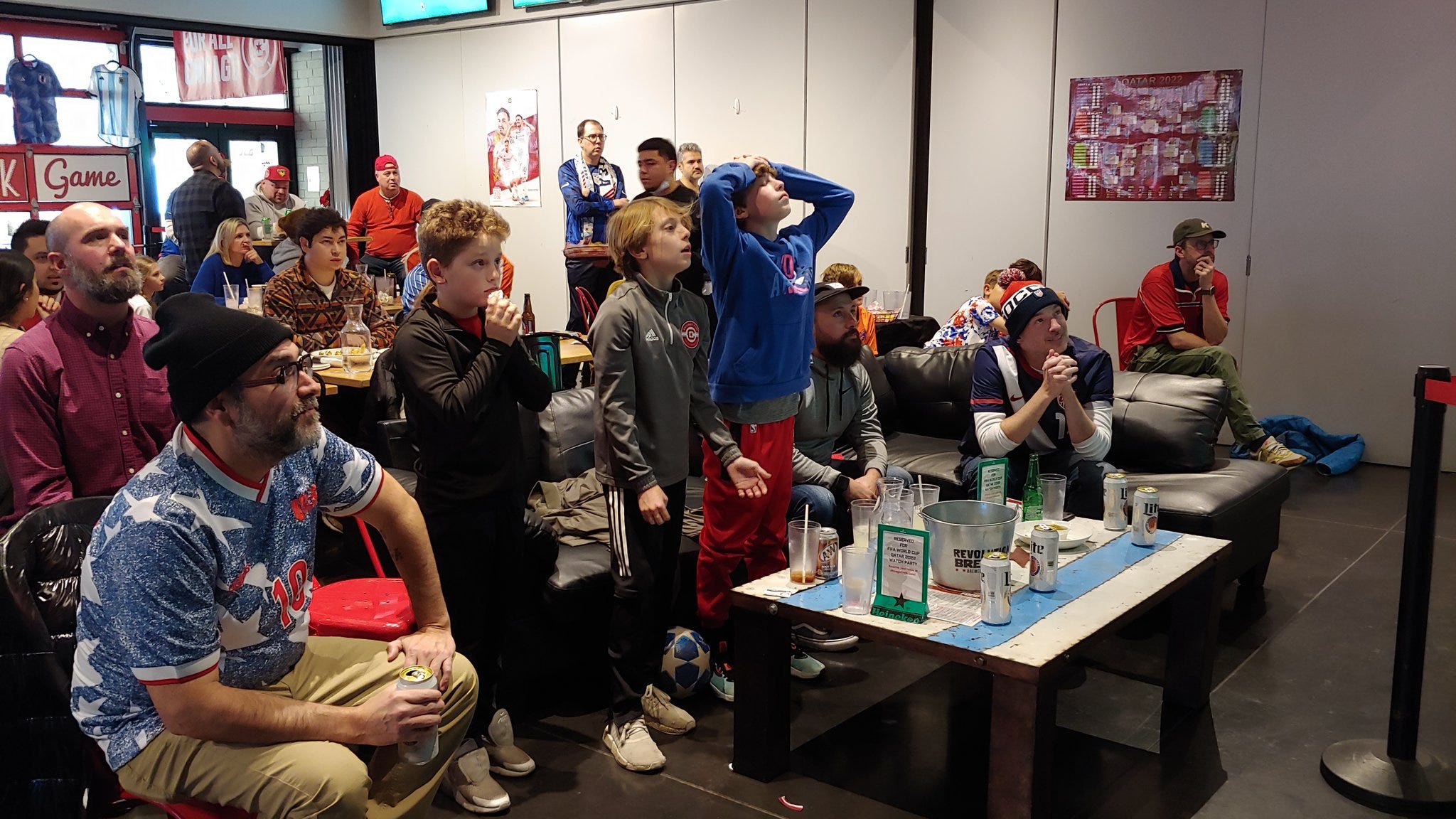 It's a nail-biter for USA fans in Chicago as World Cup begins