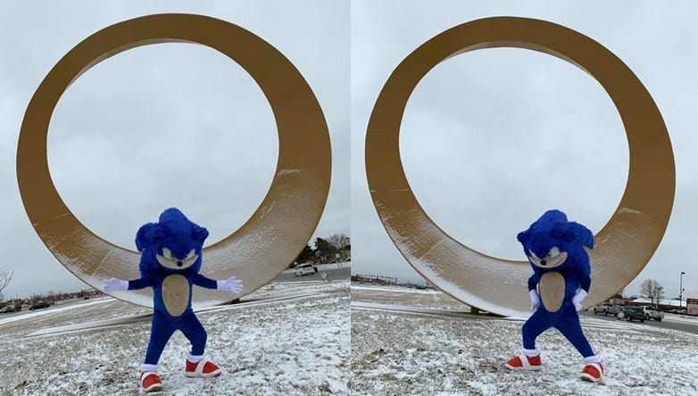 sonic at the ring