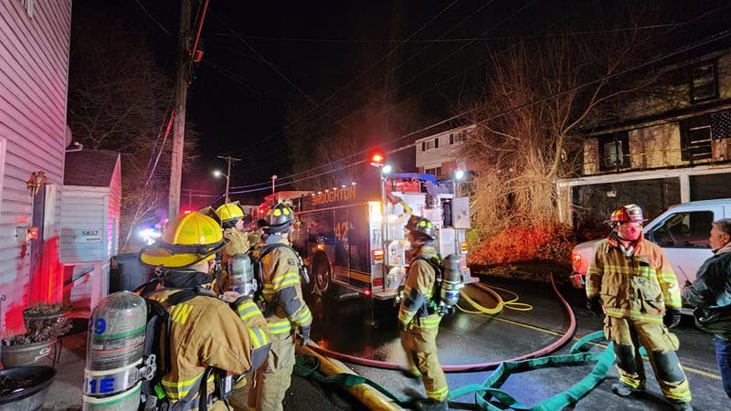 Fire on Curry Road