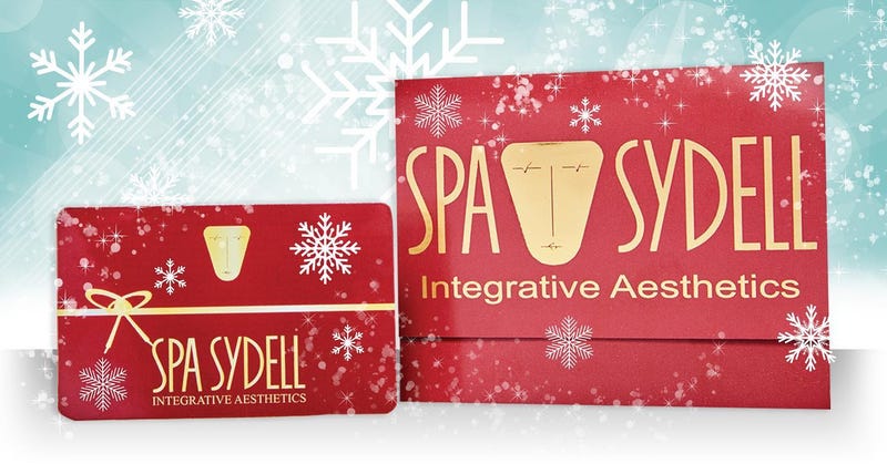 TREAT THEM TO A GIFT CARD TO SPA SYDELL