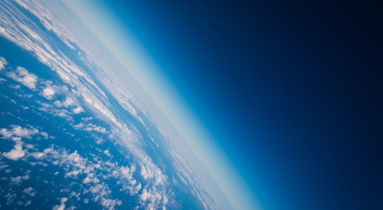 earth from space