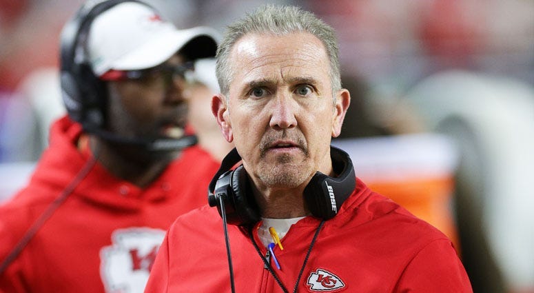 Chiefs defensive coordinator Steve Spagnuolo