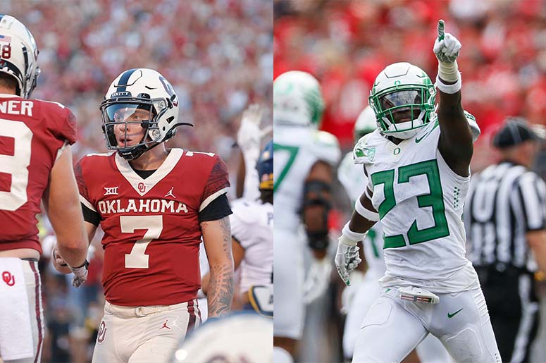 Oklahoma Oregon Alamo Bowl