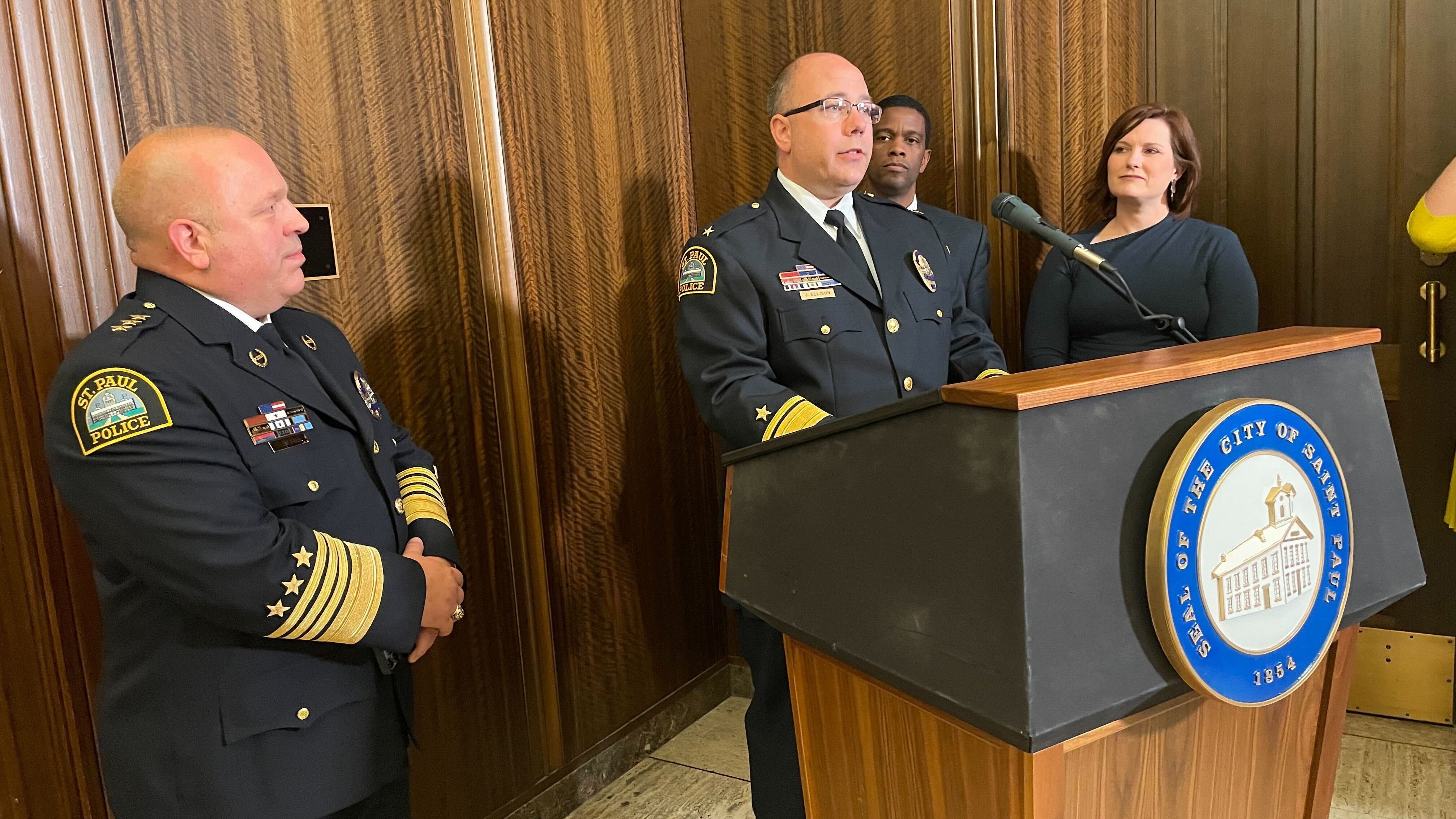 Deputy Chief Jeremy Ellison named St. Paul's interim police chief