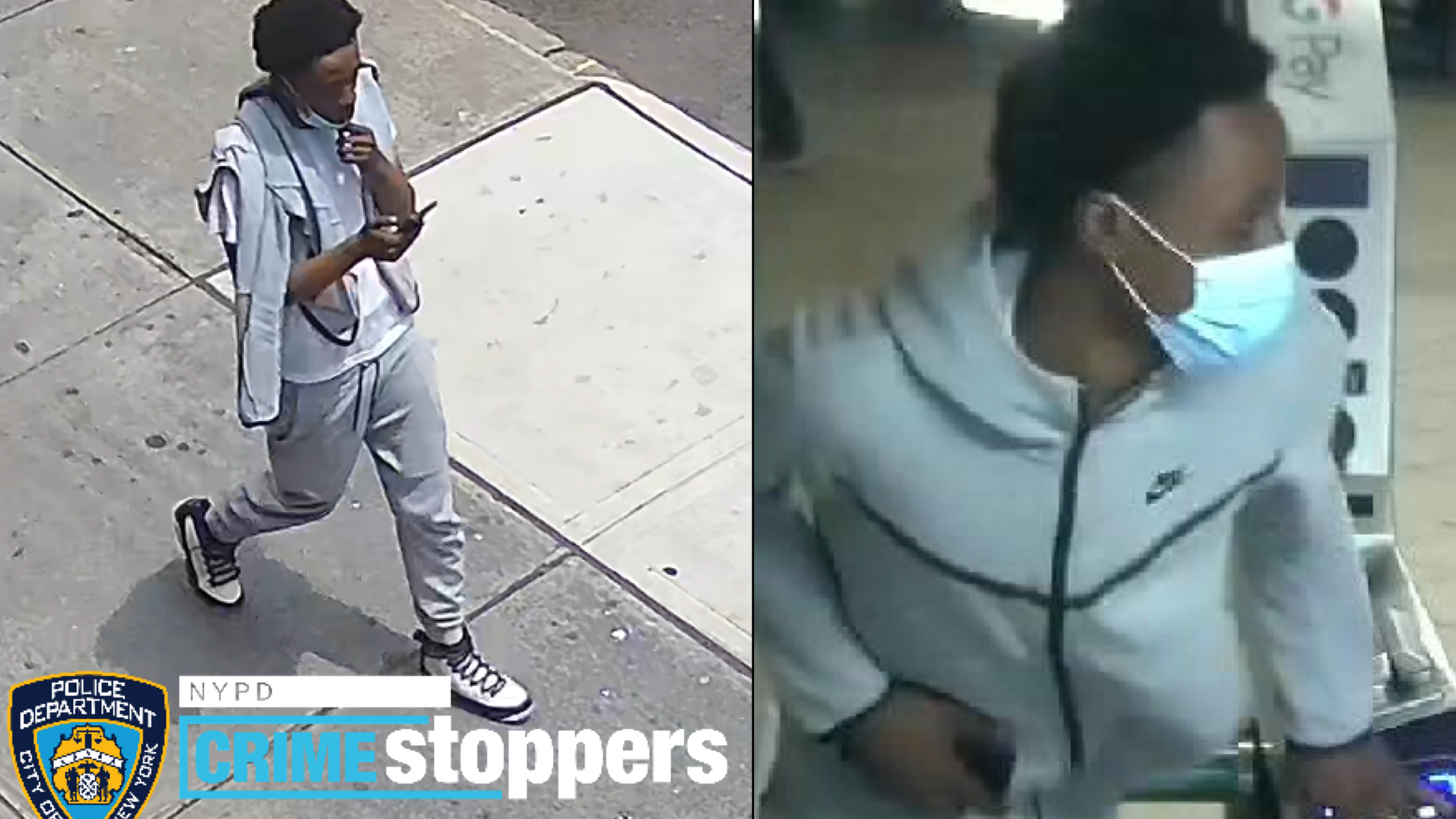 OUT OF HANDS: Phone thief targets women at busy NYC subway stations in weeks-long spree