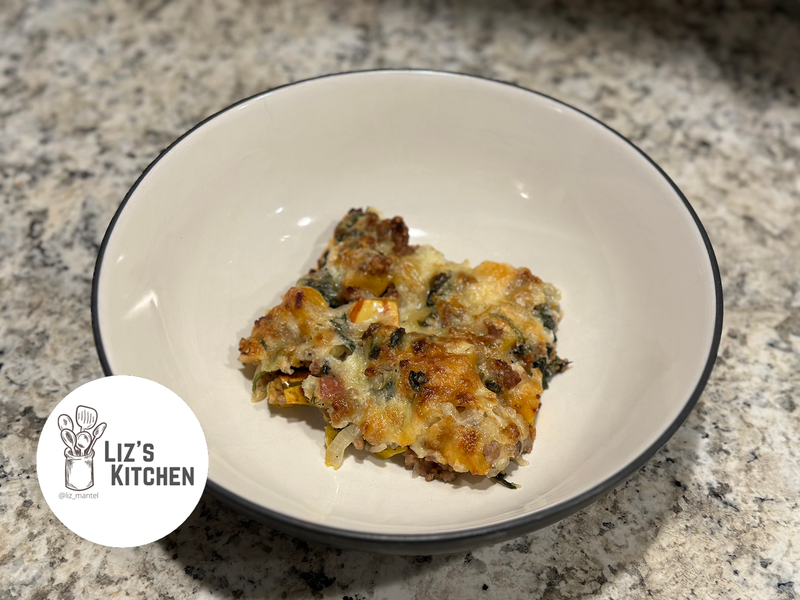 Sausage and Squash Bake