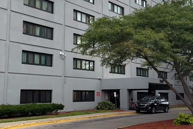 Senior apartment building