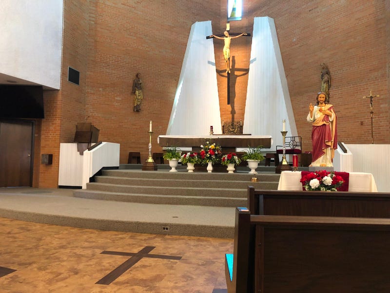 St. Leo the Great Church in Amherst. June 11, 2020 (WBEN Photo/Mike Baggerman)