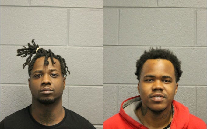 Robert Gates (left) and Anthony James