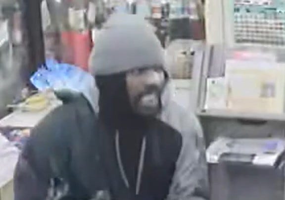 Suspect in gas station stabbing