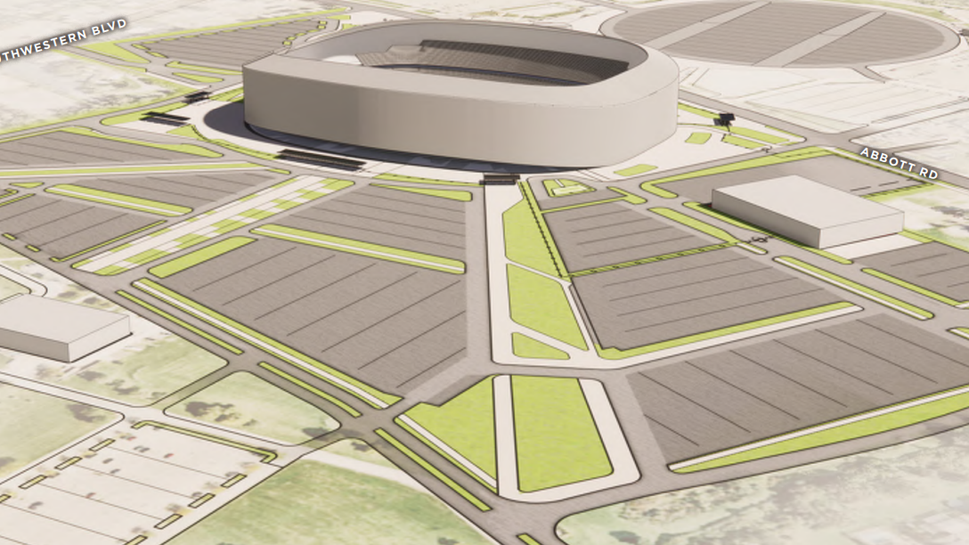 Proposed Bills stadium footprint unveiled
