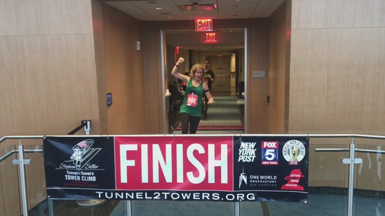 Tunnel to Towers climb returns to WTC after 2-year pandemic hiatus