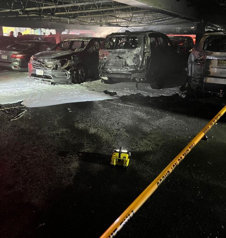 garage fire