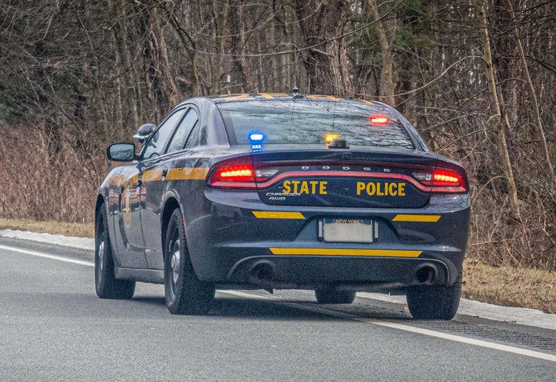A Long Island man was arrested for a DWI, and then arrested again after slipping out of his handcuffs and stealing a New York State Police vehicle on Friday.