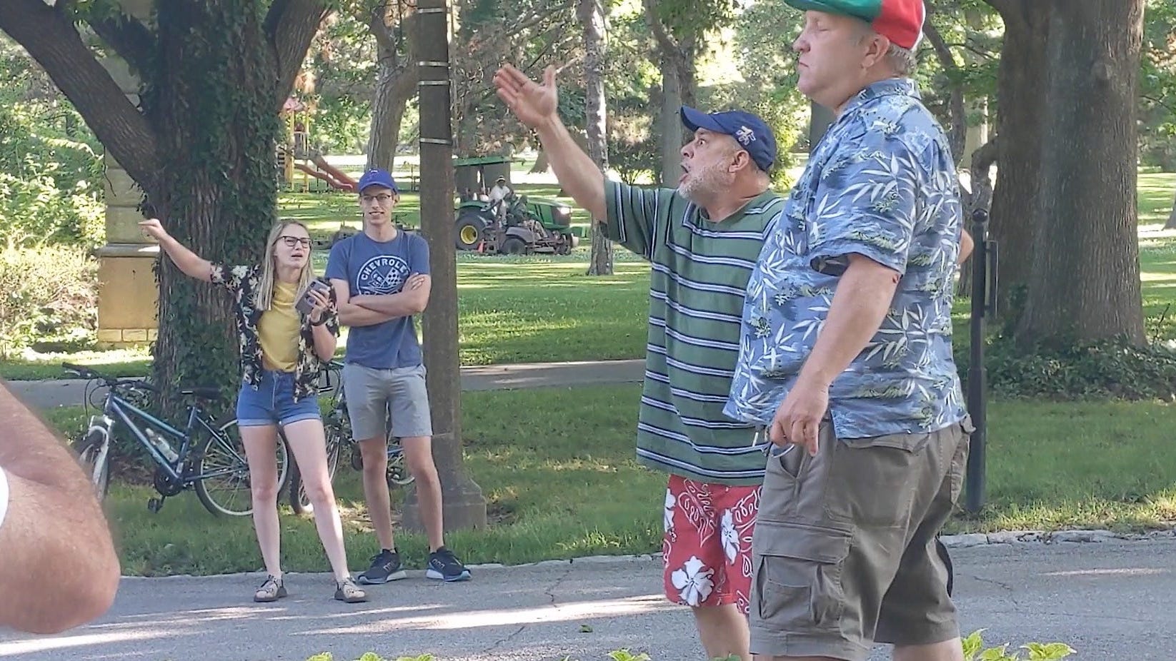 'You're all embarrassments to America': Shouting erupts over removal of Christopher Columbus statue in St. Louis