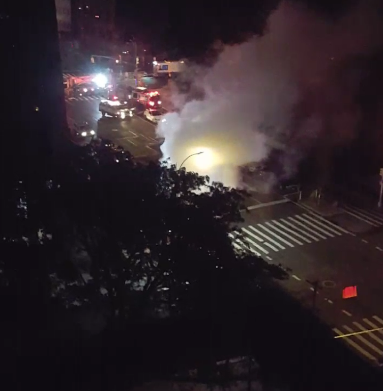 Murray Hill steam leak