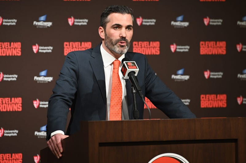 Browns head coach Kevin Stefanski