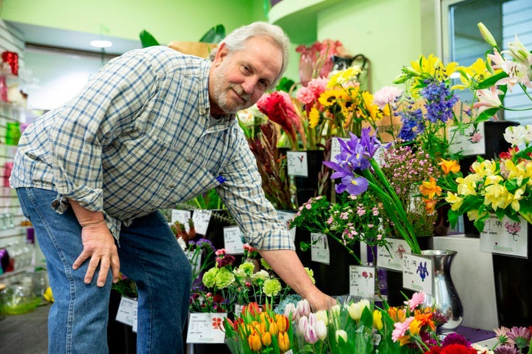 Butch Foley, owner of The Philadelphia Flower Market.