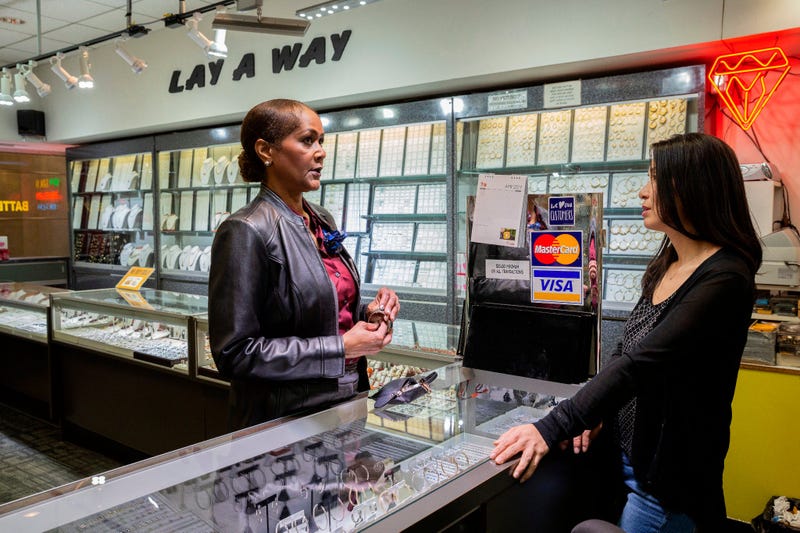 Happy Jewelers owner Kris Kim.